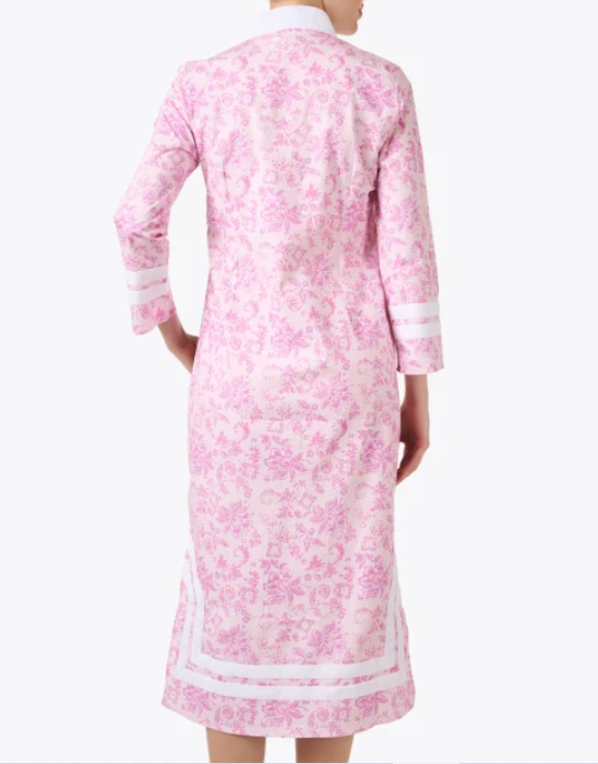 V-Neck Printed Dress