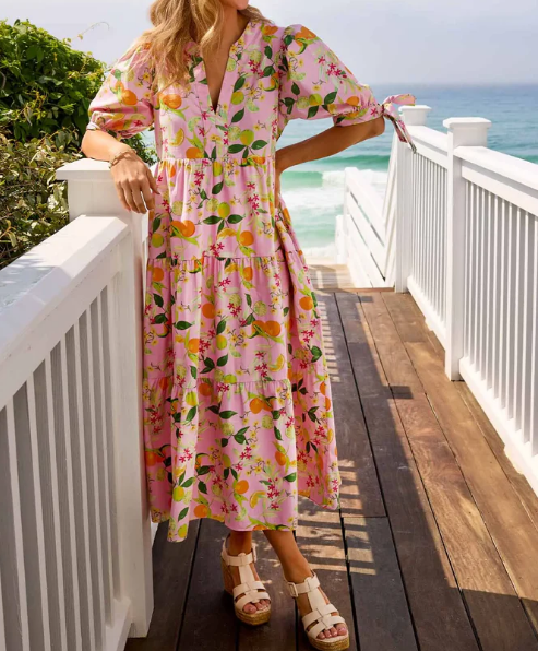 Printed Dress