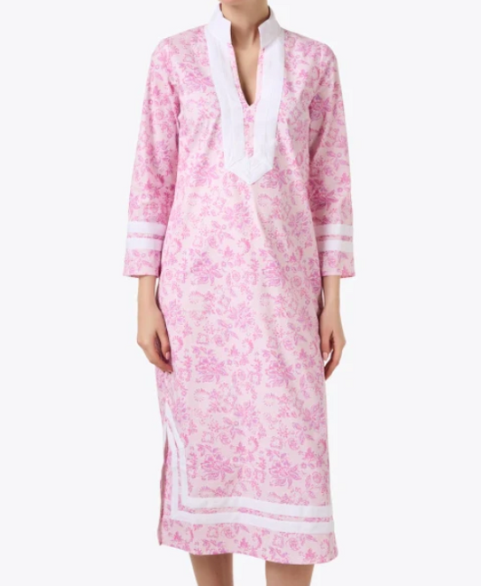 V-Neck Printed Dress