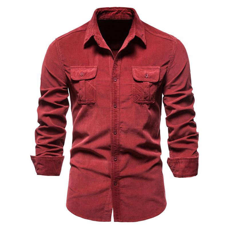 Men's Corduroy Long Sleeve Jacket