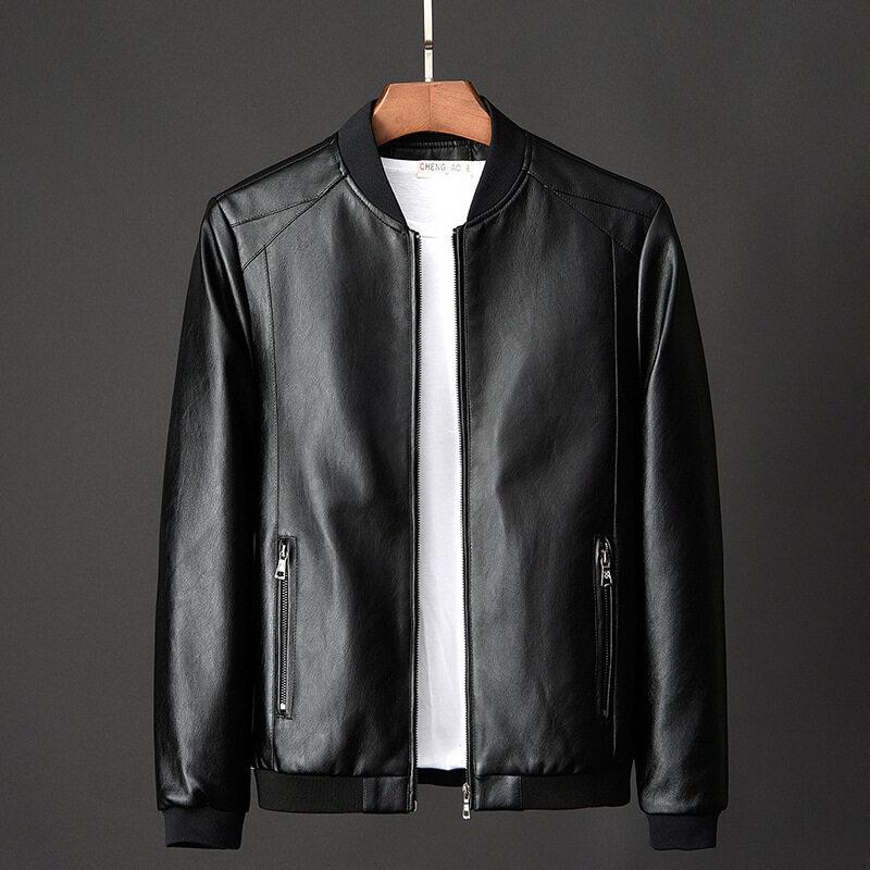 Men's Casual Leather Jacket