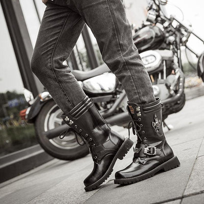 Men's Lightweight and Comfortable Motorcycle Boots