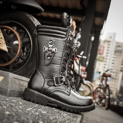 Men's Lightweight and Comfortable Motorcycle Boots