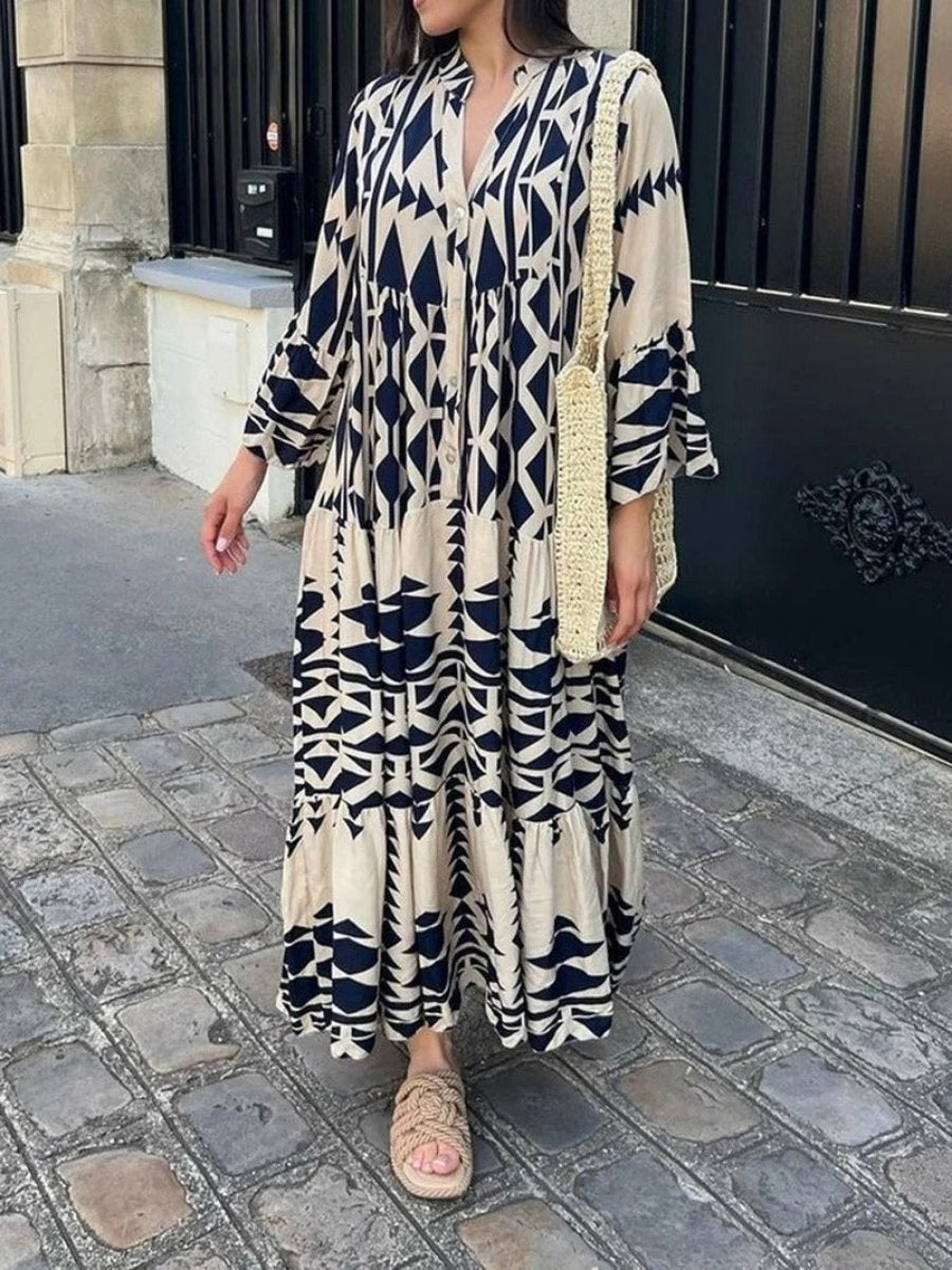 Maxikleid im Bohemian-Stil