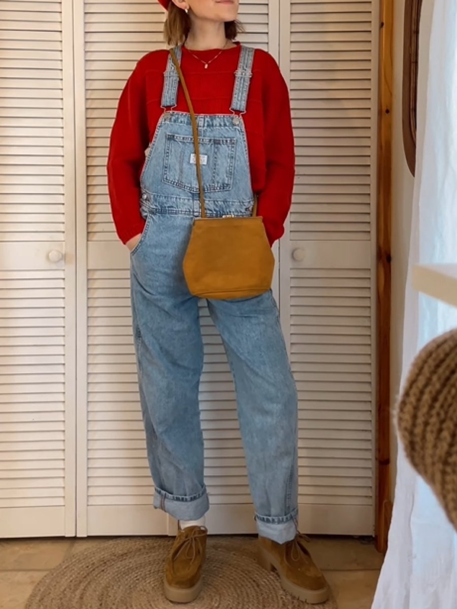 Der süße Jeans-Overall 